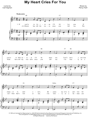 My Heart Cries for You