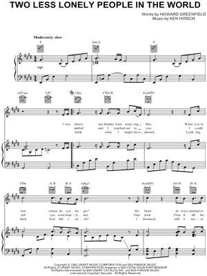 Two Less Lonely People In the World