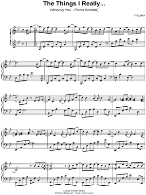 The Things I Really...