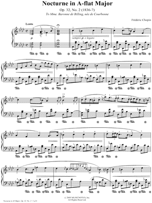 Nocturne in Ab Major, Op. 32, No. 2
