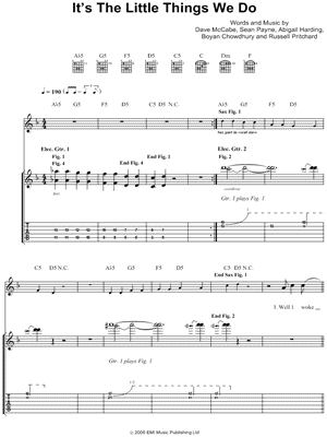 It's the Little Things We Do