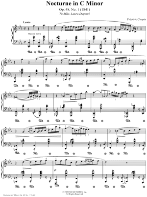 Nocturne in C Minor: Op. 48, No. 1