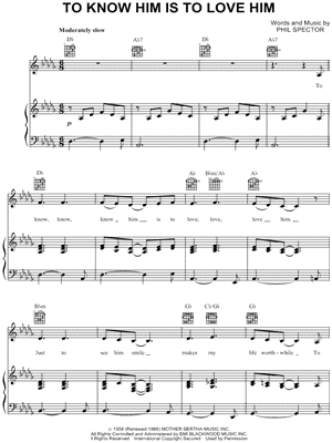 To Know Him Is To Love Him