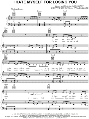 I Hate Myself for Losing You