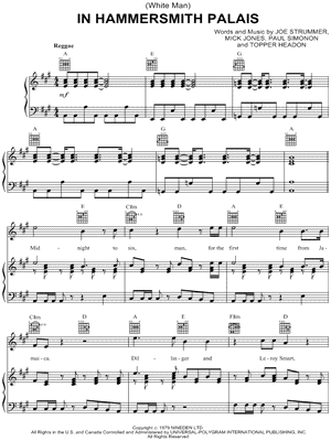 (White Man) In Hammersmith Palais