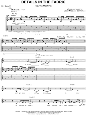 Details In the Fabric