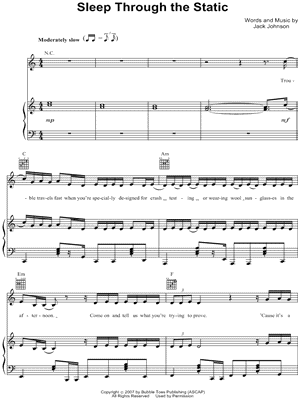 Sleep Through the Static