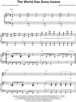 The World Has Gone Insane