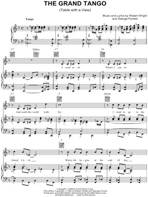 The Grand Tango (Table with a View)