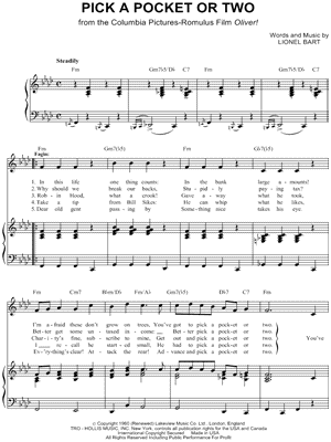 Pick a Pocket or Two