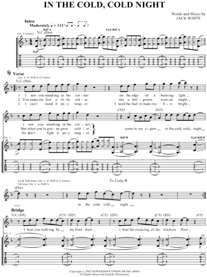 In the Cold, Cold Night