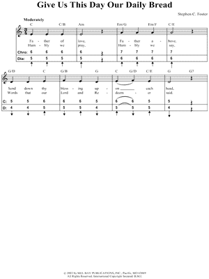 Give Us This Day Our Daily Bread