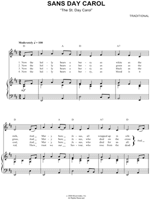 Sans Day Carol