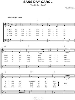 Sans Day Carol