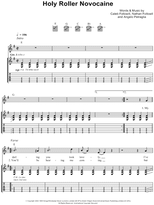 Holy Roller Novocaine