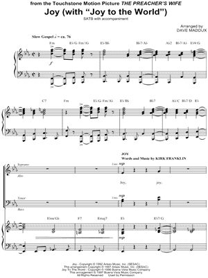 Joy (with "Joy to the World")