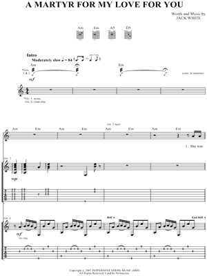 A Martyr for My Love for You