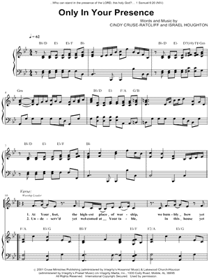 Only In Your Presence