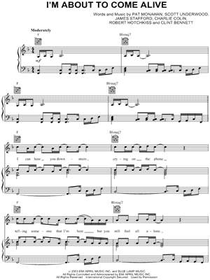 I'm About To Come Alive