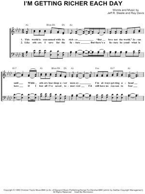 I'm Getting Richer Each Day