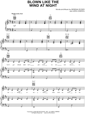 Blown Like the Wind At Night