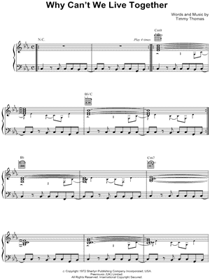 Why Can't We Live Together