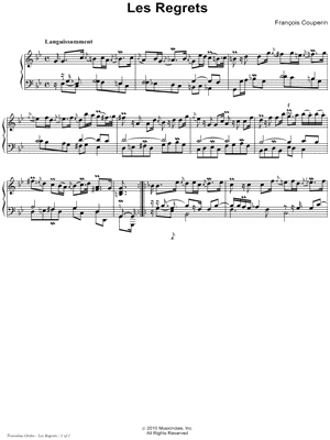 Les Regrets