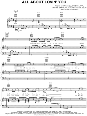 All About Lovin' You