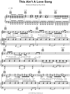 This Ain't a Love Song