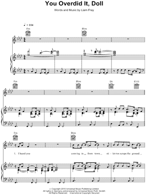 You Overdid It, Doll