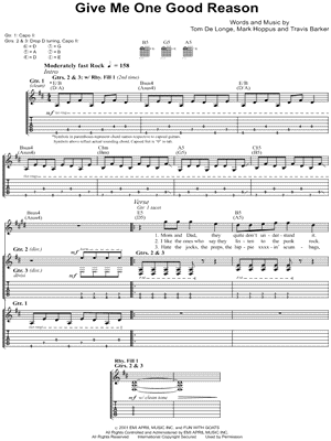 Give Me One Good Reason