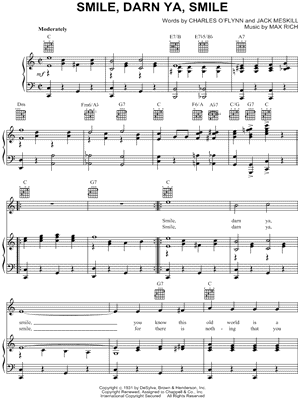 Smile, Darn Ya, Smile