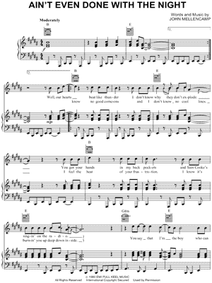 Ain't Even Done With the Night