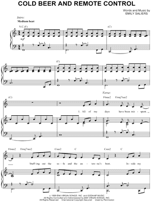 Cold Beer and Remote Control