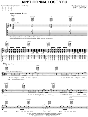 Ain't Gonna Lose You