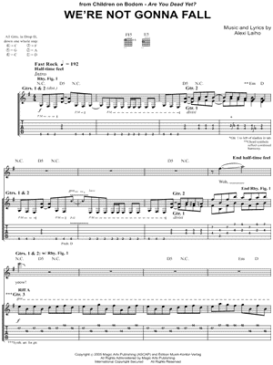 We're Not Gonna Fall