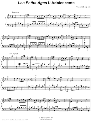 Les petits âges: L'adolescente