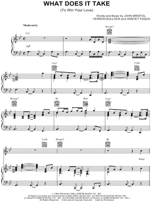 What Does It Take (To Win Your Love)