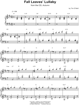 Fall Leaves' Lullaby