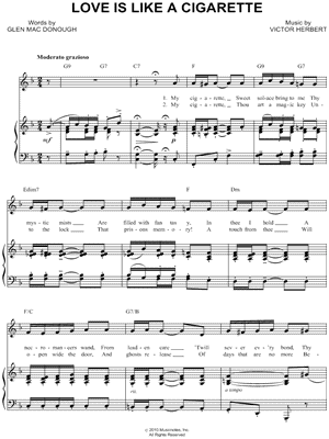 Love Is Like a Cigarette