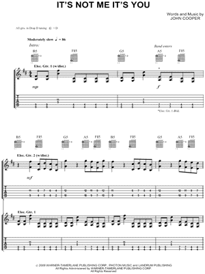 It's Not Me It's You