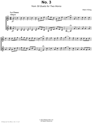 Horn Duet No. 3