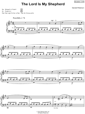 The Lord Is My Shepherd