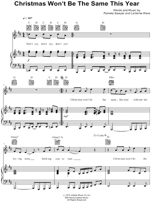 Christmas Won't Be the Same This Year