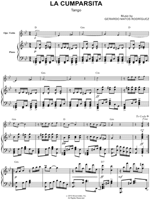 La Cumparsita