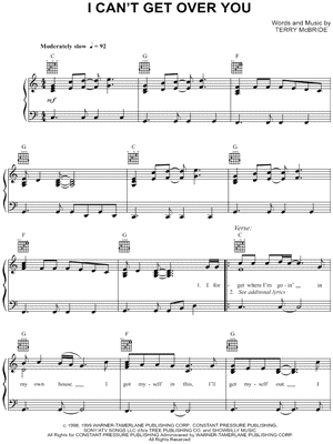 I Can't Get Over You