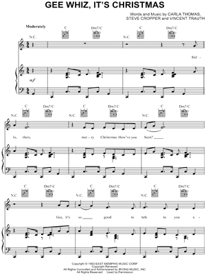 Gee Whiz, It's Christmas