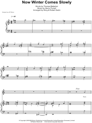 Now Winter Comes Slowly