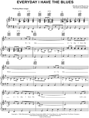 Everyday I Have the Blues