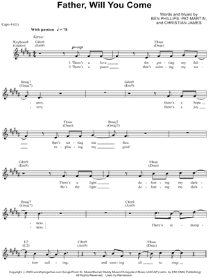 Father, Will You Come